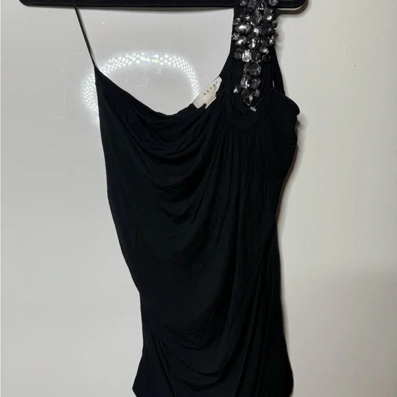 Kenar Black Women's Top - Picture 7 of 10